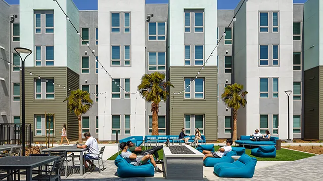 The Current student housing rendering - view 5