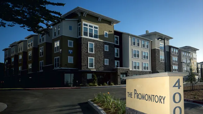 The Promontory student housing community serving Cal State Monterey Bay in Marina, CA